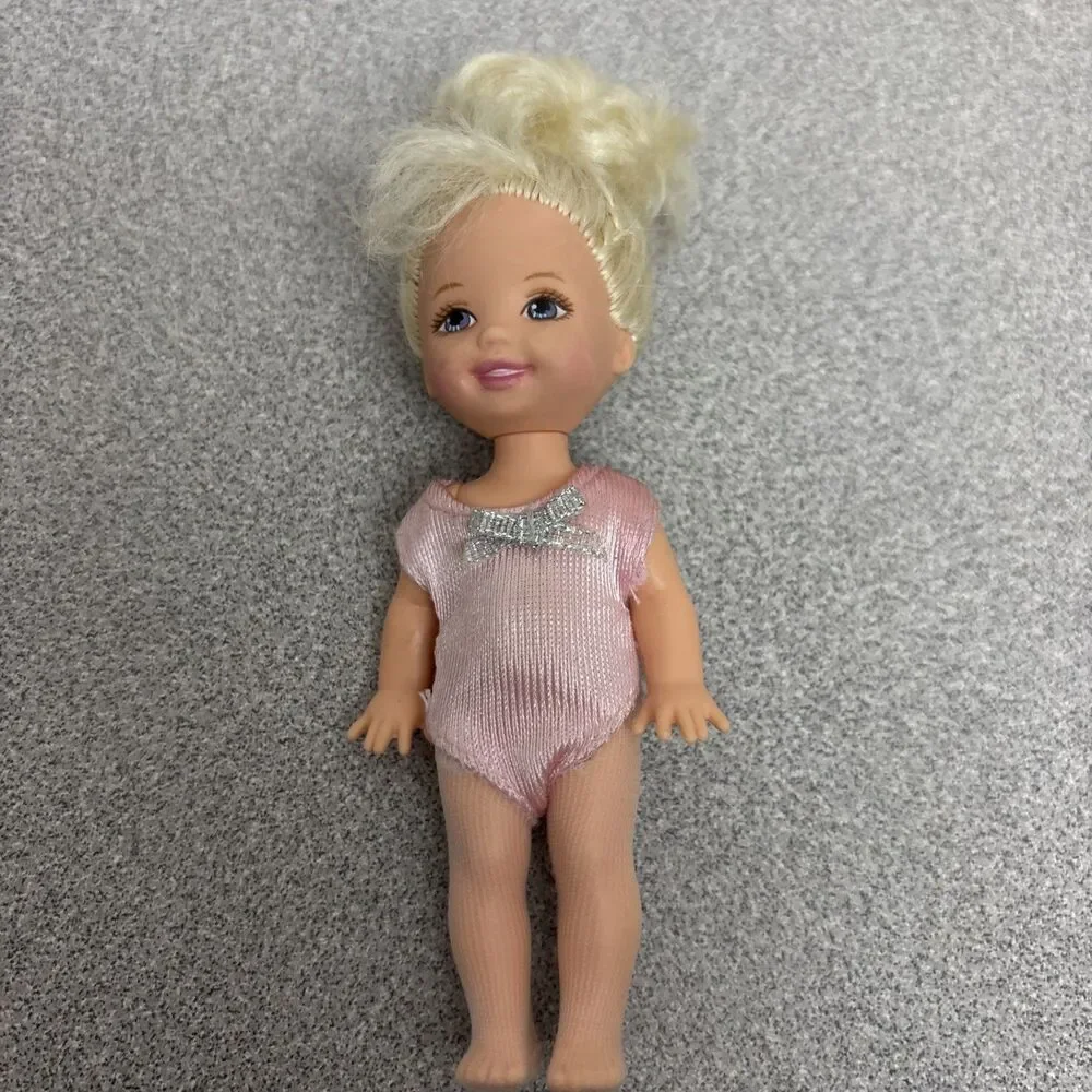 Vintage Barbie Girl Kelly Doll, Blonde Ponytail Extra Clothing, Outfits, EUC
